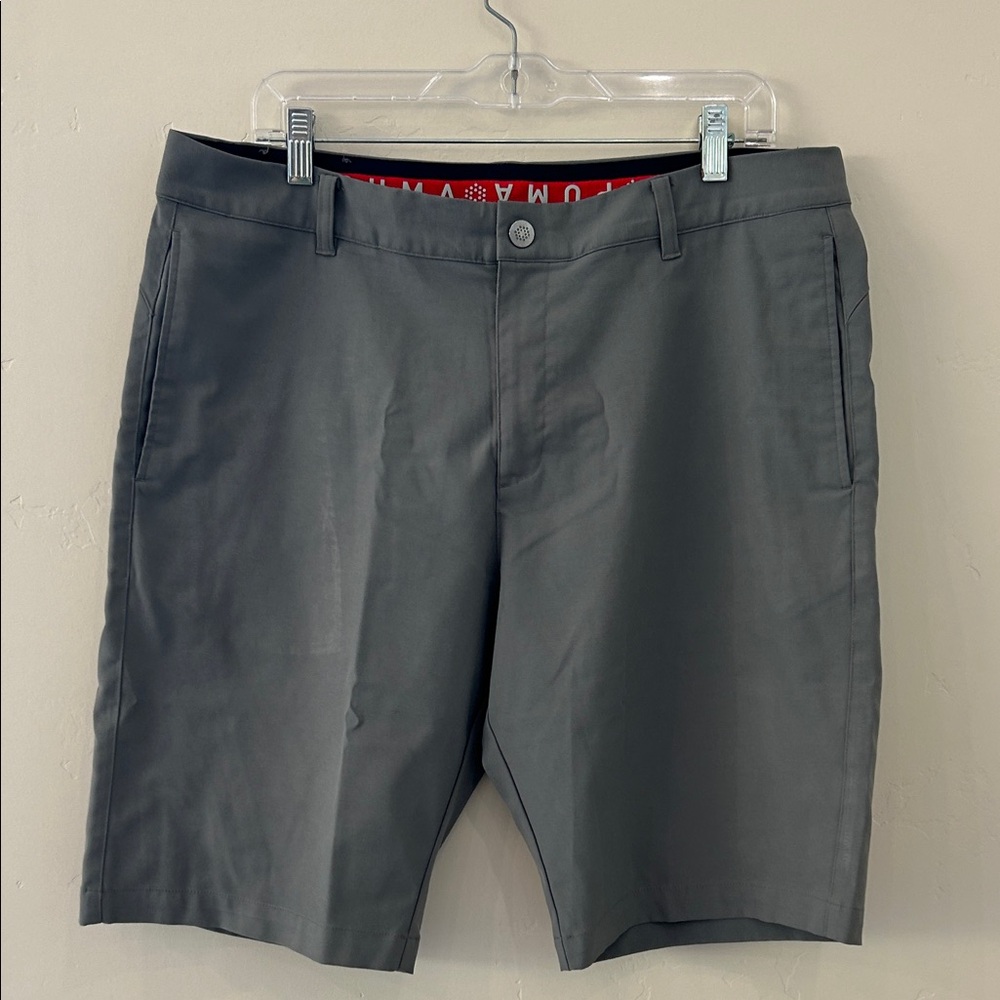 Puma Men's Gray Golf Shorts